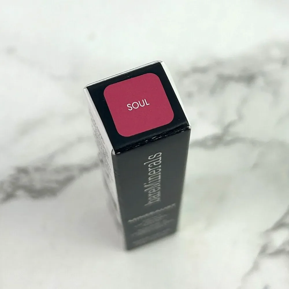 NIB bareMinerals Mineralist Dewy Lip Gloss-Balm in Soul
